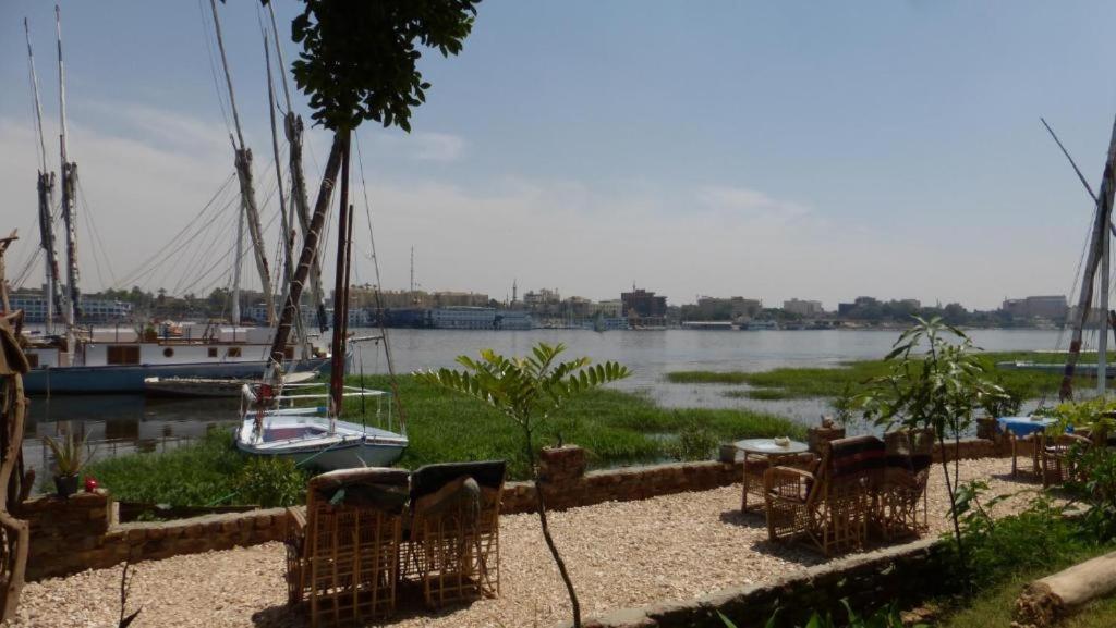 Nile View Panoramique And Garden West Bank Apartment Luxor Exterior photo