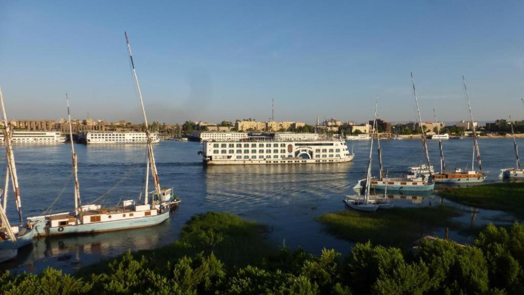 Nile View Panoramique And Garden West Bank Apartment Luxor Exterior photo